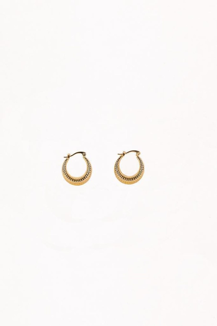 Des Boucles D'Oreilles Petit Moments | Elle Mini Cerceau Or