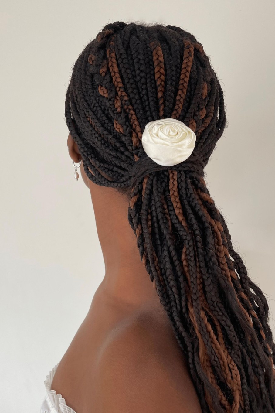 Accessoires Pour Cheveux Petit Moments | Elastique A Cheveux Avec Rosette