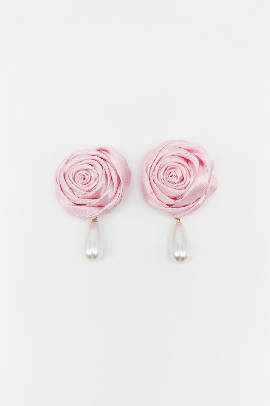 Des Boucles D'Oreilles Petit Moments | Boucle D'Oreille Pendante Avec Perles Et Rosette Ballet