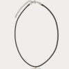 Colliers Petit Moments | Collier Filaire Coeur Clair Noir