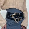 Ceintures Petit Moments | Ceinture A Chaine Tombante Noir